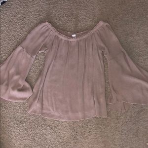 Off the shoulder top